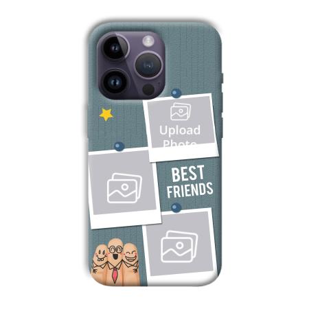 Best Friends Customized Printed Back Case for Apple iPhone 14 Pro