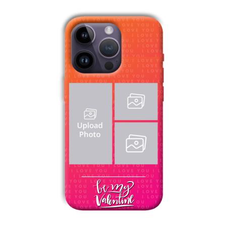 To My Valentine Customized Printed Back Case for Apple iPhone 14 Pro
