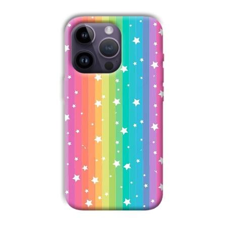 Starry Pattern Customized Printed Back Case for Apple iPhone 14 Pro