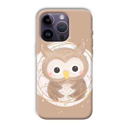 Owlet Customized Printed Back Case for Apple iPhone 14 Pro
