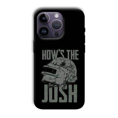 How's The Josh Customized Printed Back Case for Apple iPhone 14 Pro