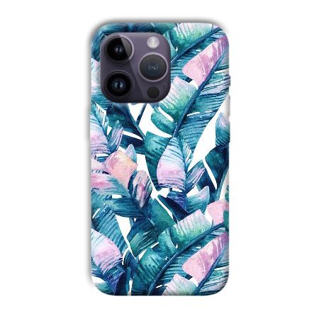 Banana Leaf Customized Printed Back Case for Apple iPhone 14 Pro
