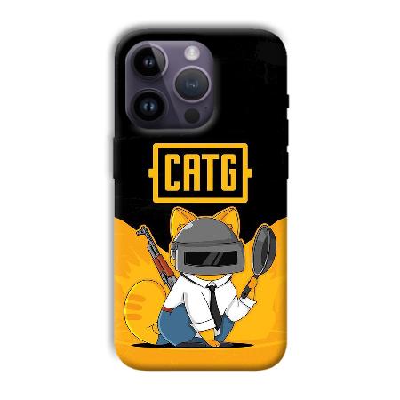 CATG Customized Printed Back Case for Apple iPhone 14 Pro