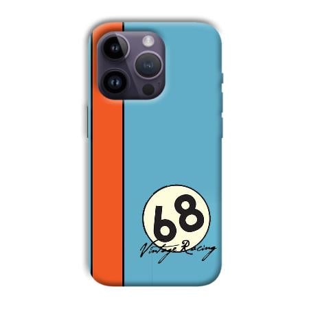 Vintage Racing Customized Printed Back Case for Apple iPhone 14 Pro