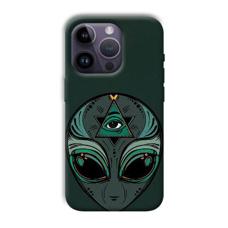 Alien Customized Printed Back Case for Apple iPhone 14 Pro