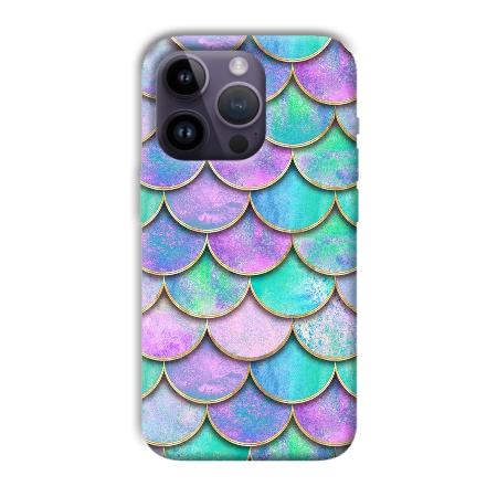Mermaid Design Customized Printed Back Case for Apple iPhone 14 Pro