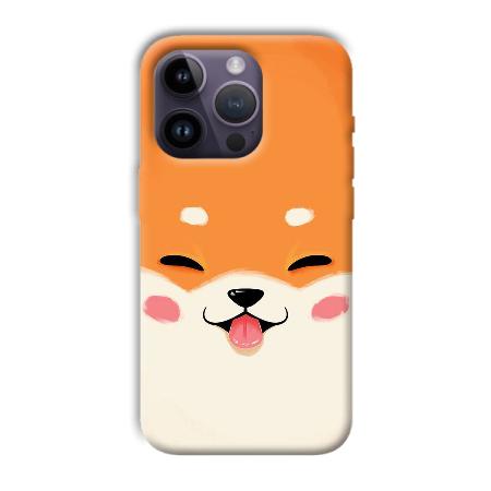Smiley Cat Customized Printed Back Case for Apple iPhone 14 Pro