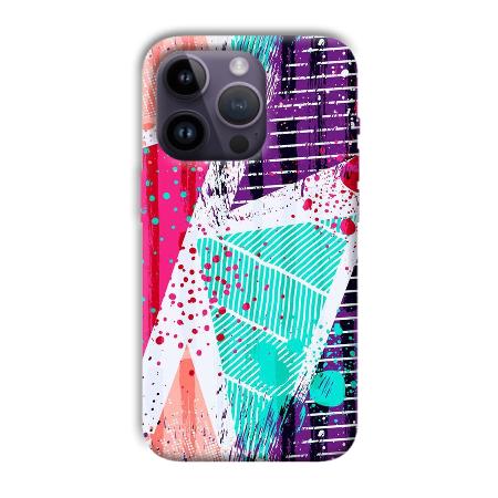 Paint  Customized Printed Back Case for Apple iPhone 14 Pro