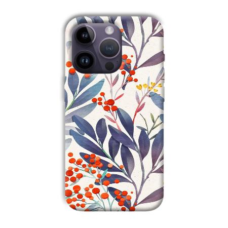 Cherries Customized Printed Back Case for Apple iPhone 14 Pro