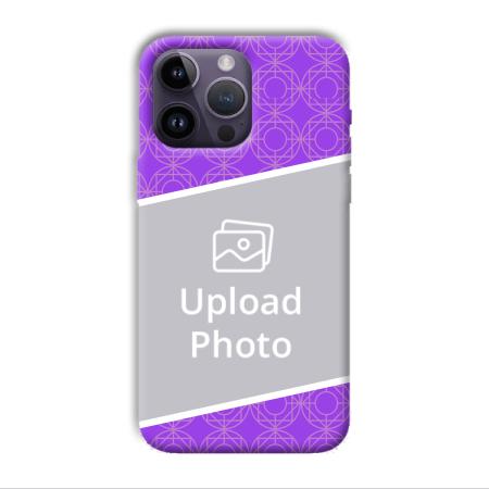 Purple Design Customized Printed Back Case for Apple iPhone 14 Pro Max