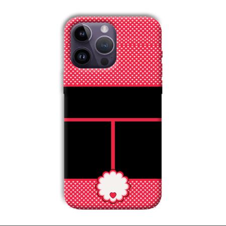 Little Hearts Customized Printed Back Case for Apple iPhone 14 Pro Max