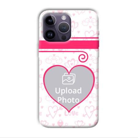 Hearts Customized Printed Back Case for Apple iPhone 14 Pro Max