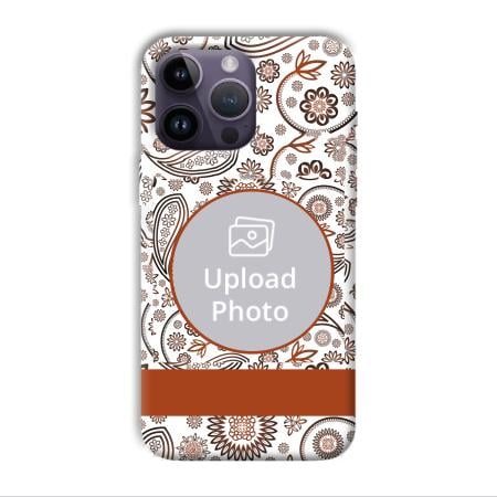 Henna Art Customized Printed Back Case for Apple iPhone 14 Pro Max