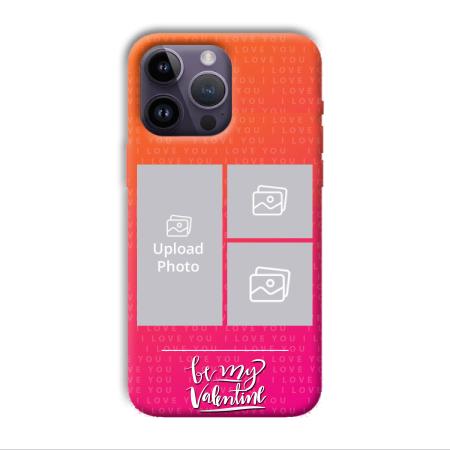 To My Valentine Customized Printed Back Case for Apple iPhone 14 Pro Max