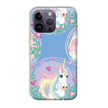The Unicorn Customized Printed Back Case for Apple iPhone 14 Pro Max