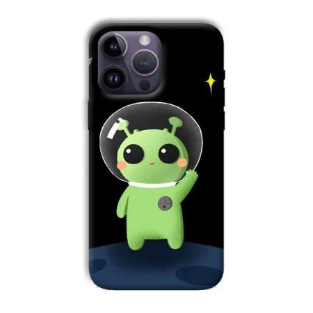 Alien Character Customized Printed Back Case for Apple iPhone 14 Pro Max