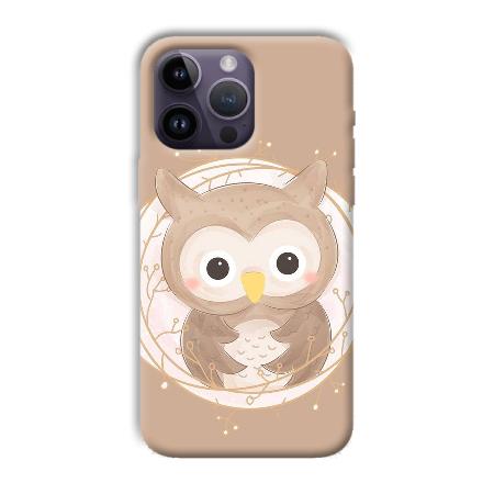 Owlet Customized Printed Back Case for Apple iPhone 14 Pro Max