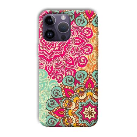 Floral Design Customized Printed Back Case for Apple iPhone 14 Pro Max