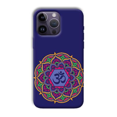 Blue Om Design Customized Printed Back Case for Apple iPhone 14 Pro Max