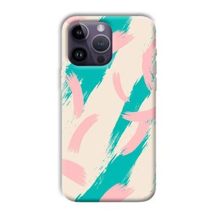 Pinkish Blue Customized Printed Back Case for Apple iPhone 14 Pro Max