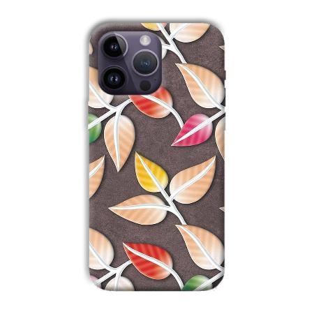 Leaves Customized Printed Back Case for Apple iPhone 14 Pro Max