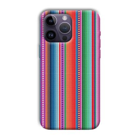 Fabric Pattern Customized Printed Back Case for Apple iPhone 14 Pro Max