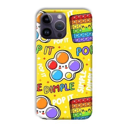 Pop It Customized Printed Back Case for Apple iPhone 14 Pro Max