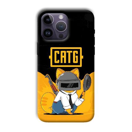 CATG Customized Printed Back Case for Apple iPhone 14 Pro Max