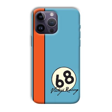 Vintage Racing Customized Printed Back Case for Apple iPhone 14 Pro Max