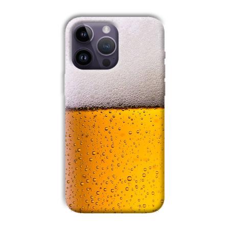 Beer Design Customized Printed Back Case for Apple iPhone 14 Pro Max