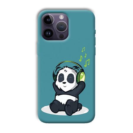 Panda  Customized Printed Back Case for Apple iPhone 14 Pro Max