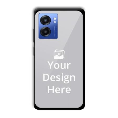 Glass Premium Customized Photo Printed Back Case for Realme Narzo 50 5G