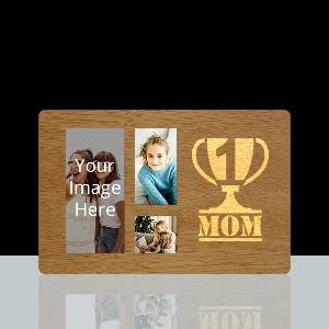 Mom Design Hidden Message Customized LED Photo Frame