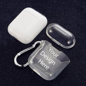 Transparent Clear Customized Cover for Apple Air Pods