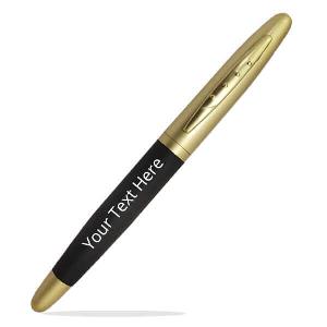 Gold & Black Metal Customized Pen