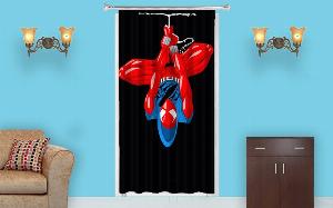 Spider man  Design Customized Photo Printed Curtain