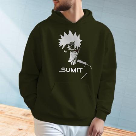 Minimalistic Customized Unisex Printed Hoodie with Pockets