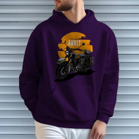 Traveller Customized Unisex Printed Hoodie with Pockets