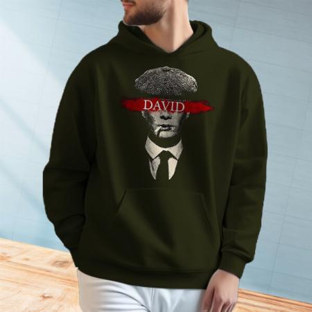 Intellectual Customized Unisex Printed Hoodie with Pockets