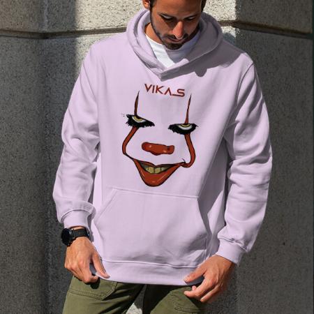 Scary Clown Customized Unisex Printed Hoodie with Pockets