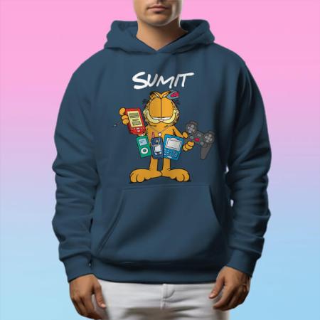 Gamer Customized Unisex Printed Hoodie with Pockets