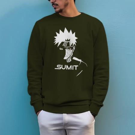 Minimalistic Customized Unisex Printed Sweatshirt