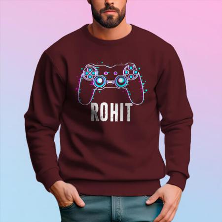 Gamer Customized Unisex Printed Sweatshirt
