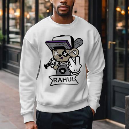 Gamer Dude Customized Unisex Printed Sweatshirt