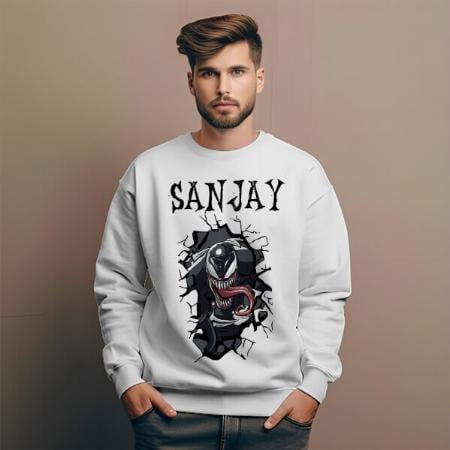 Fierce Superhero Customized Unisex Printed Sweatshirt