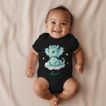 Baby Dragon Customized Photo Printed Infant Romper for Boys & Girls