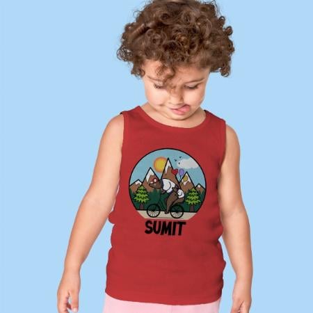 Nature Customized Kid’s Cotton Vest Tank Top