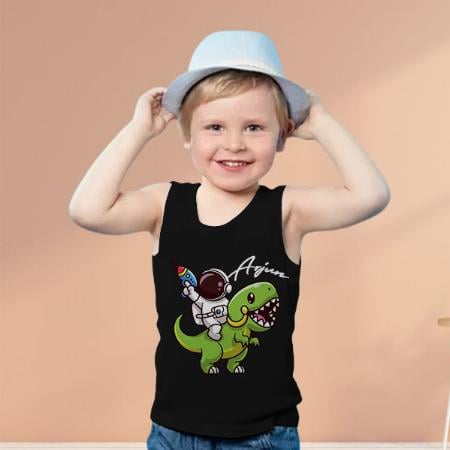 Astro Dino Customized Kid’s Cotton Vest Tank Top