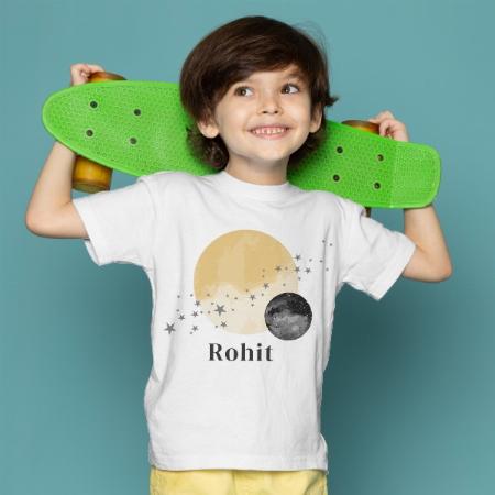 Galaxy Customized Half Sleeve Kid’s Cotton T-Shirt