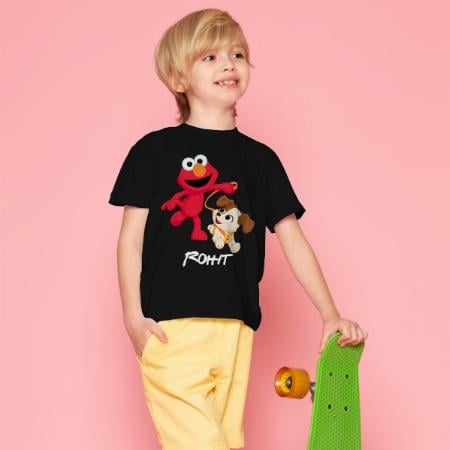 Happy Kids Customized Half Sleeve Kid’s Cotton T-Shirt